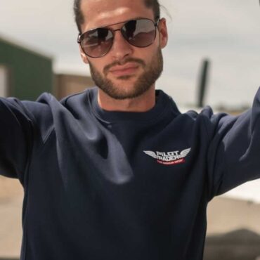 PILOT TRADERS SweatShirt Blue