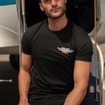 PILOT TRADERS T-Shirt Black